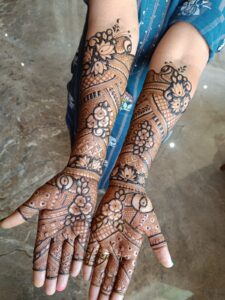 indo arabic mehendi