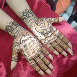 indo arabic mehendi